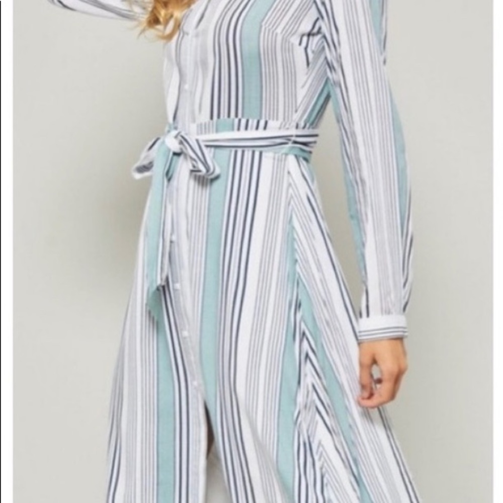 Striped shirt dress - Picture 3 of 6